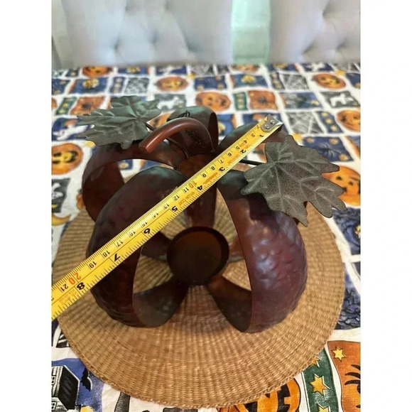 Fall Harvest Pumpkin tea lite holder - Picture 7 of 7